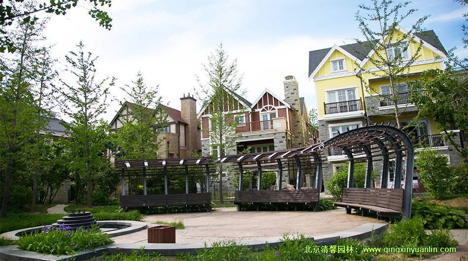 北京枫树家园 园林景观绿化