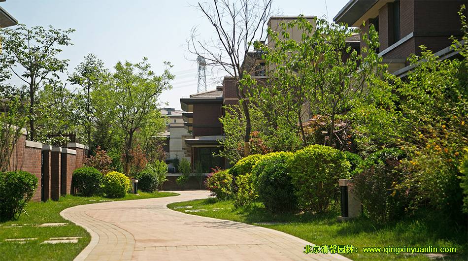 燕西华府项目 园林景观工程